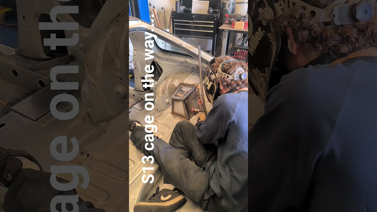 Nissan S13 Cage in the Works